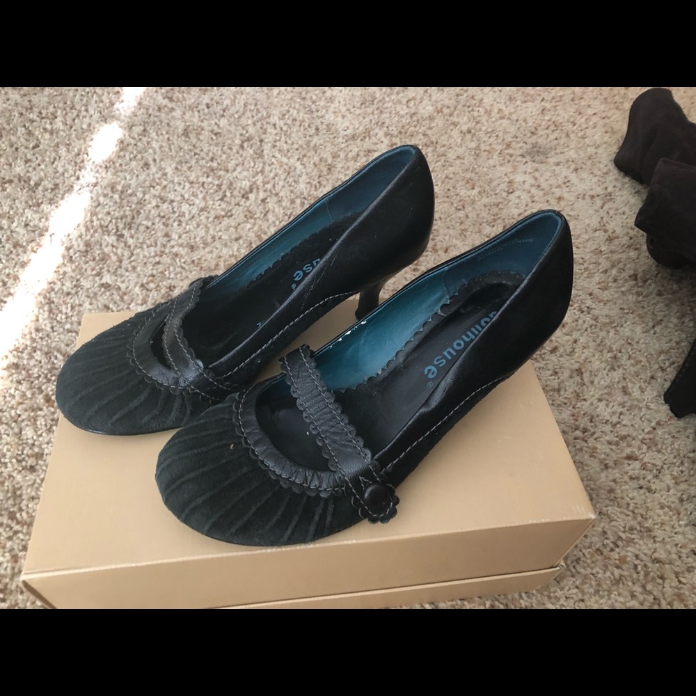 Black heels